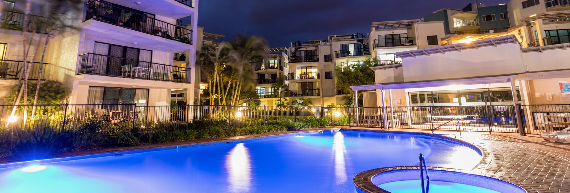 Marcoola Beach Resort, pool, spa, gym