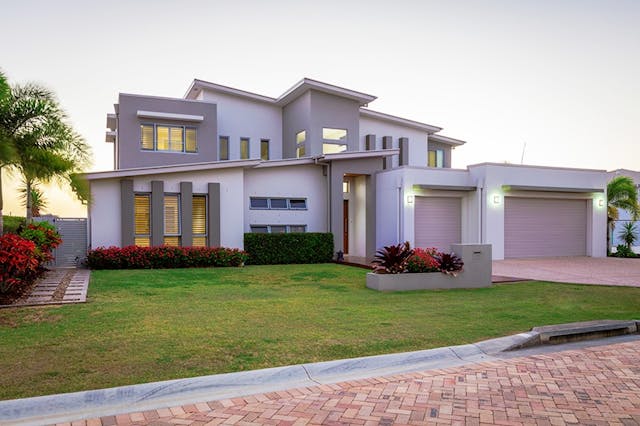 front view of house in the Gold Coast